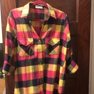 Flannel button up